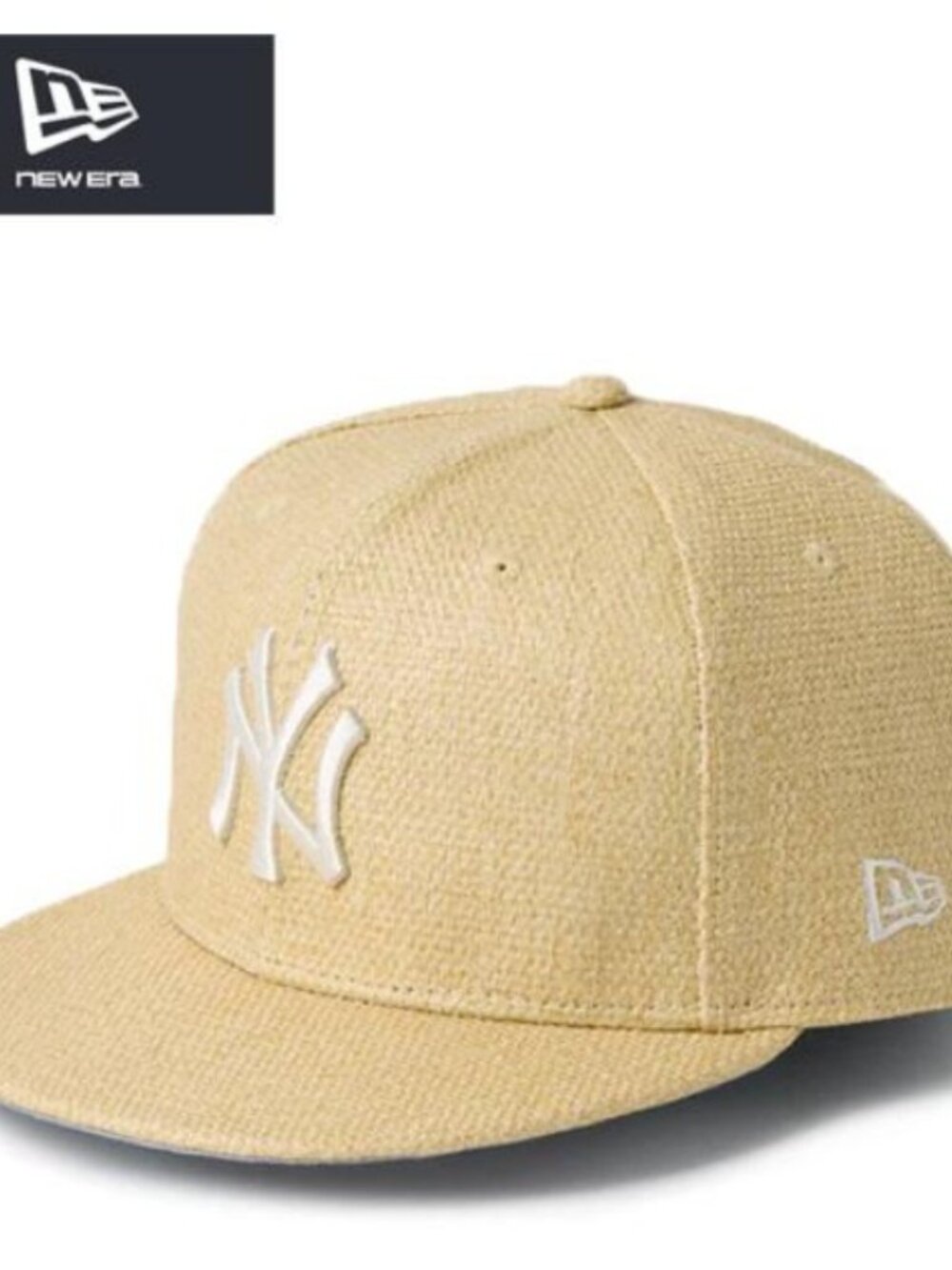 NWOT Kith NY Yankees Woven Hat (rattan)